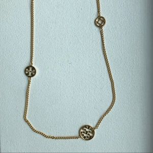 NWOT Tory Burch gold necklace